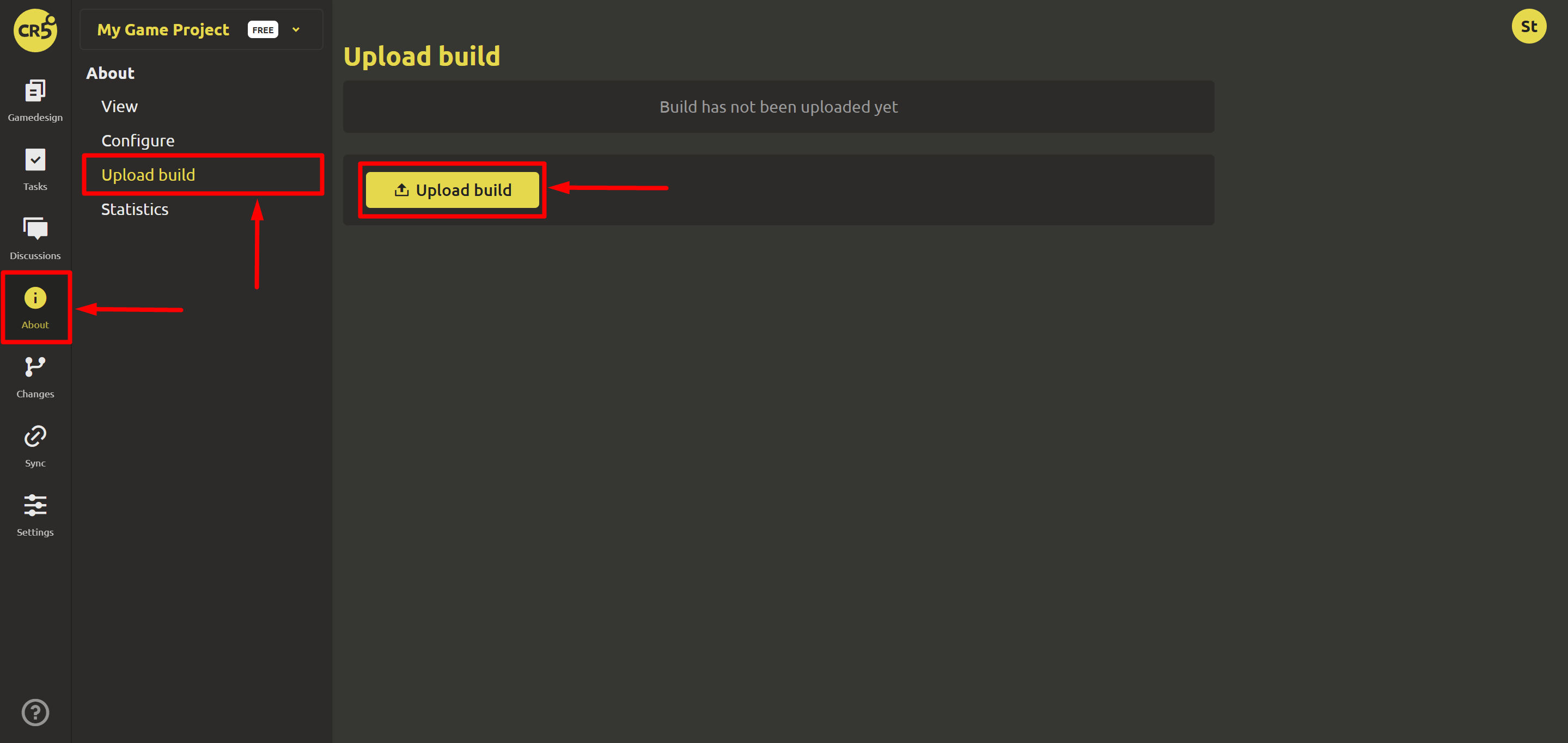 Build download page
