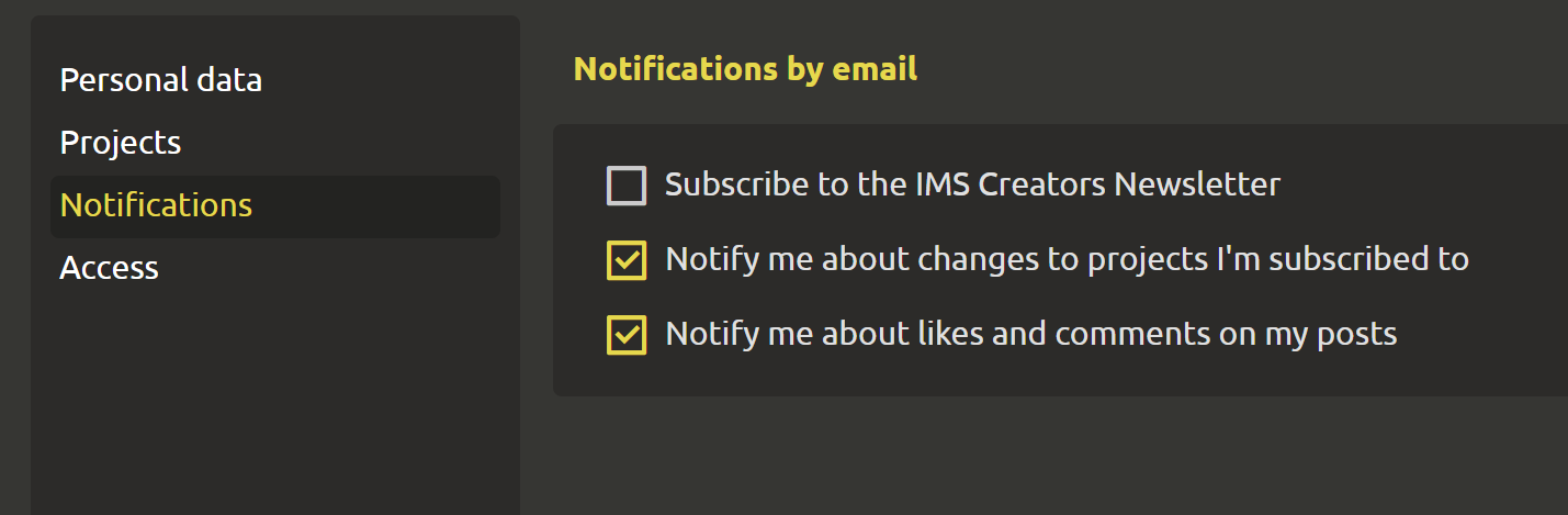 Notifications