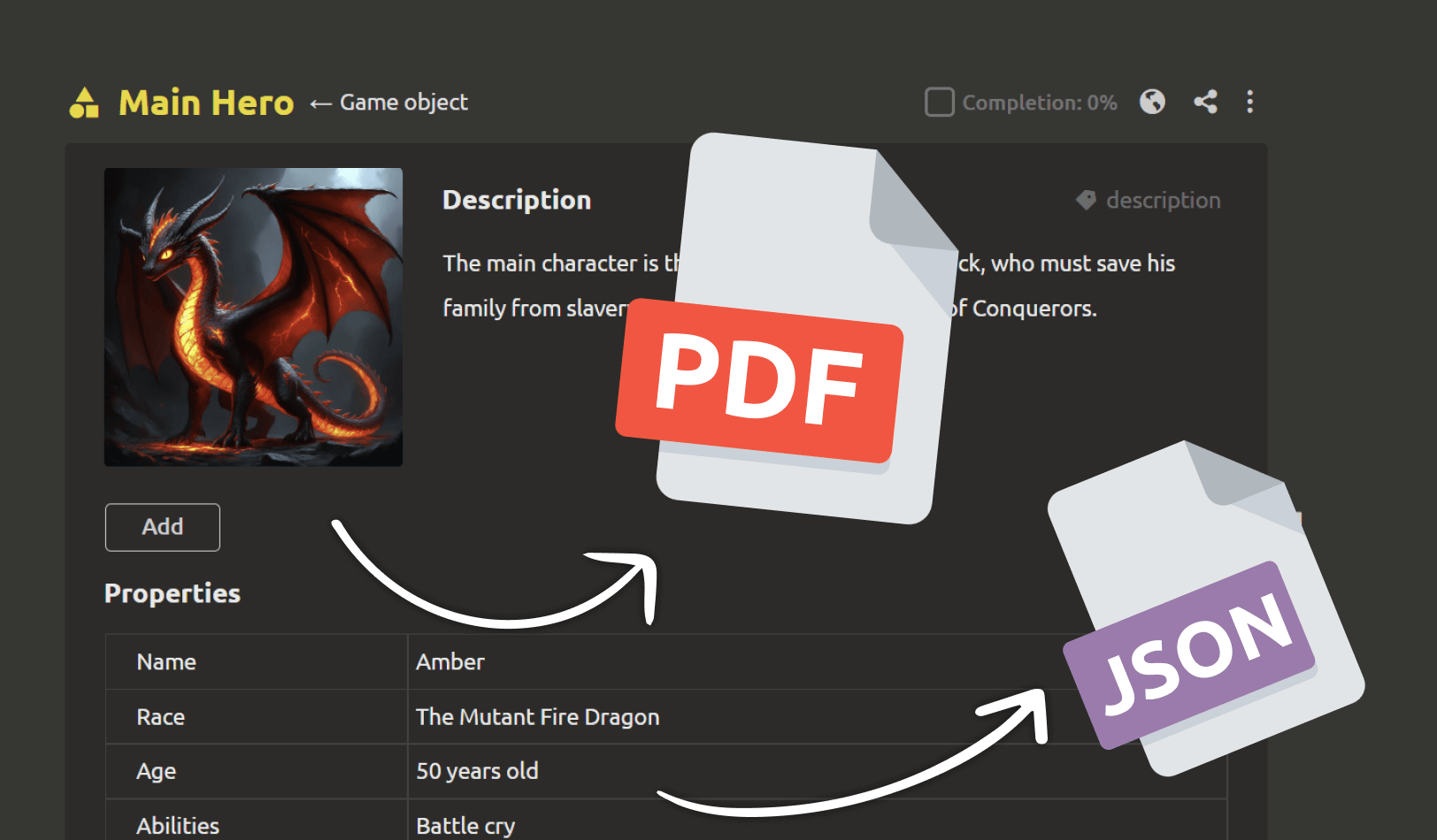 PDF Export and Engine Integration